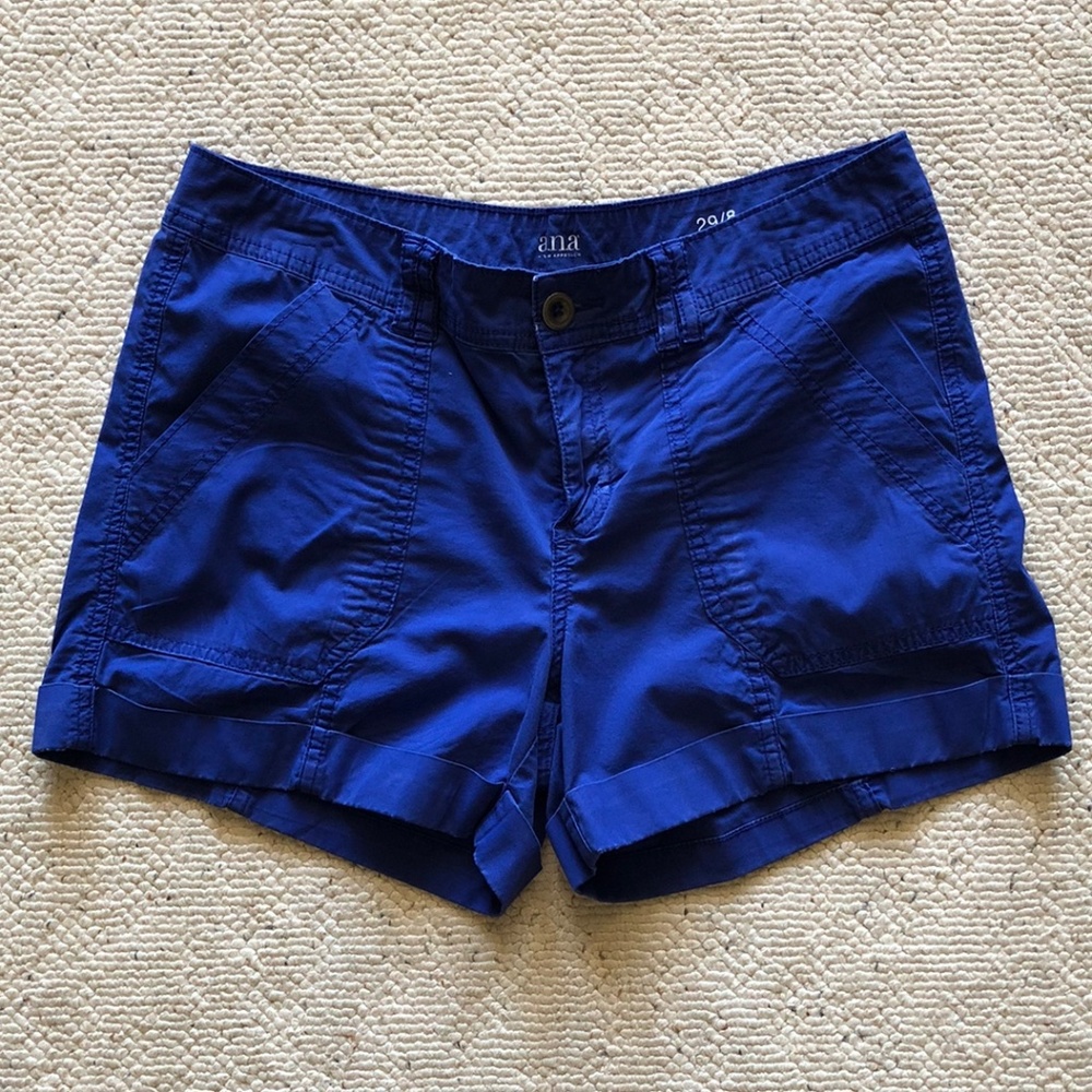 a.n.a Electric Blue Women's Casual Shorts